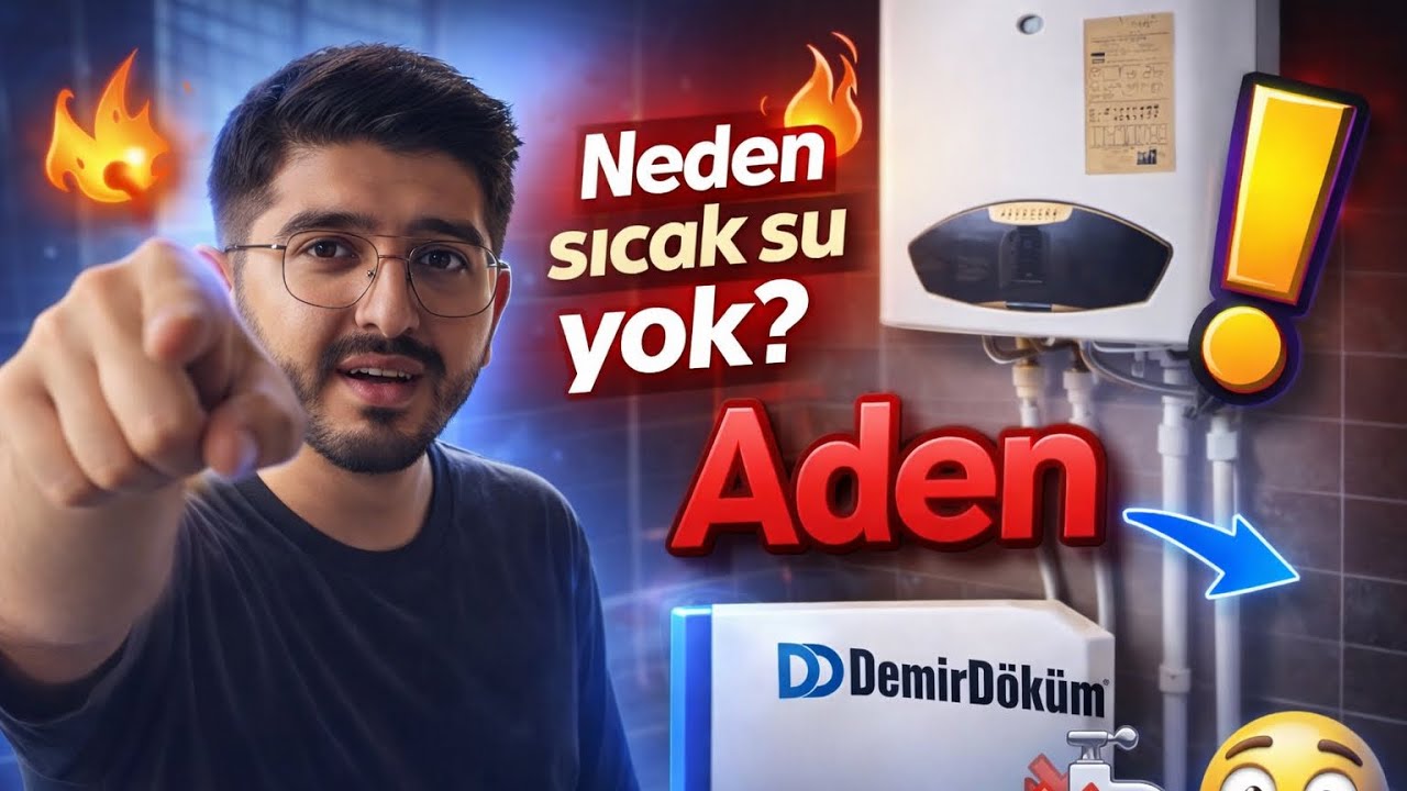 DEMİRDÖKÜM KOMBİ SICAK SU VERMİYOR ? SICAK SU GELMİYOR ?