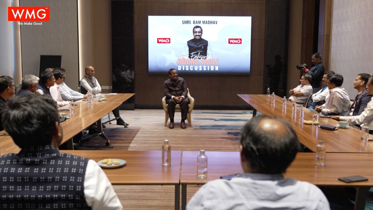 Transforming India: Economic Power and Global Leadership | Roundtable with Dr. Ram Madhav | WMG