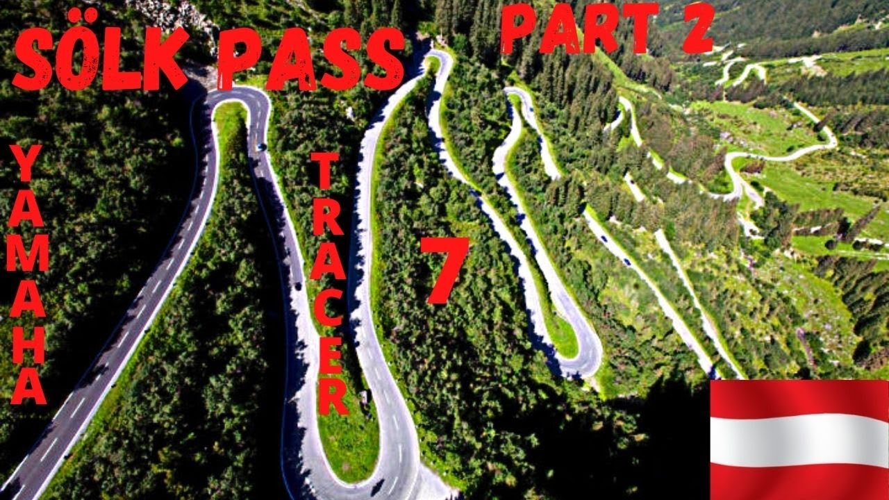 Descent of the Sölk Pass (Austria) - YAMAHA TRACER 7 2021