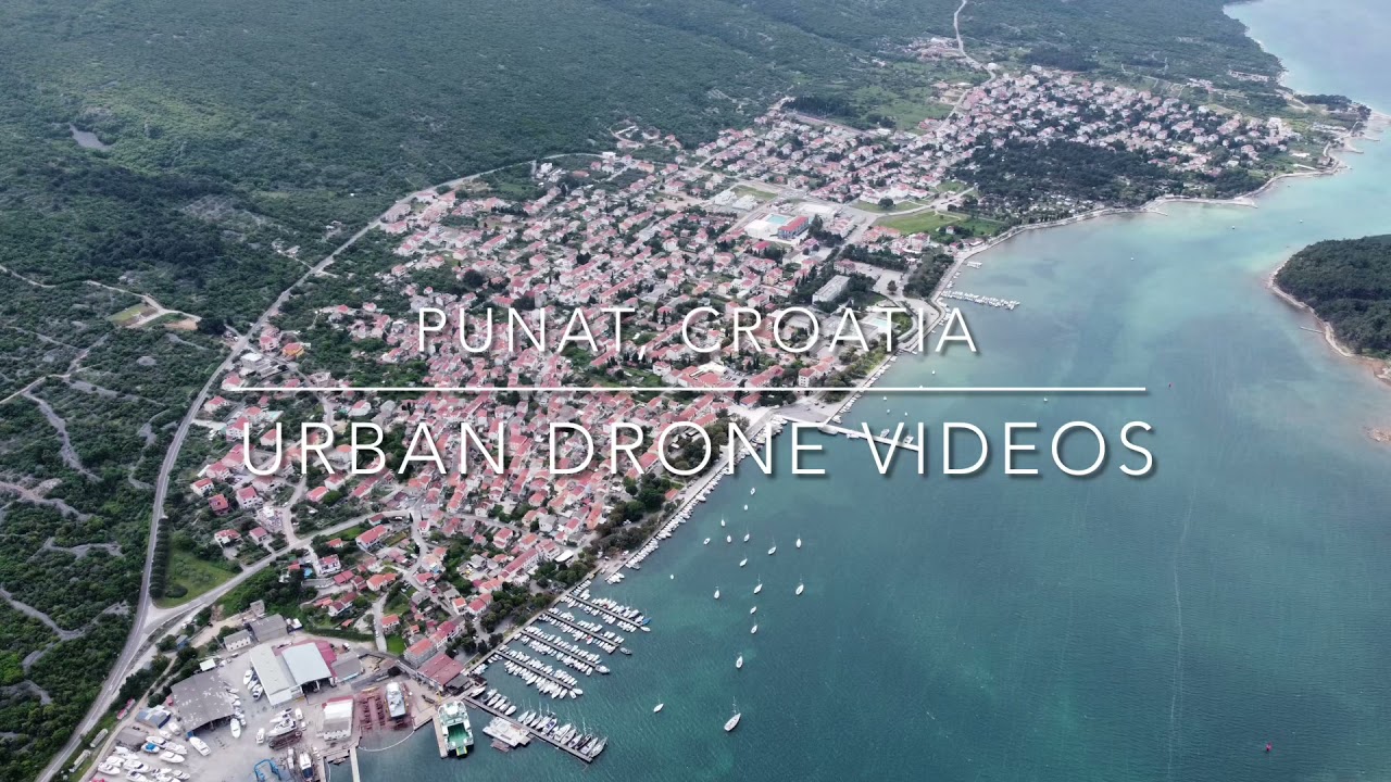 PUNAT - Croatia FULL HD Drone Video 🇭🇷