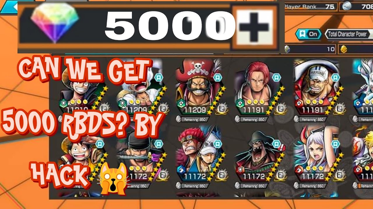 CAN WE HACK RAINBOW DIAMOND IN OPBR..? || ONE PIECE BOUNTY RUSH UNLIMITED DOWNLOAD || OPBR HINDI