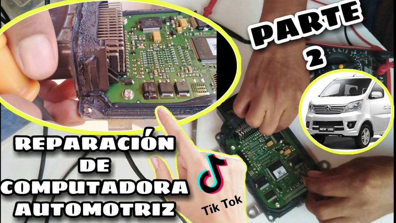 como reparar computadora de automóvil veloz🔥 reparación de ecu chino Bosch M7 ✅PARTE 2