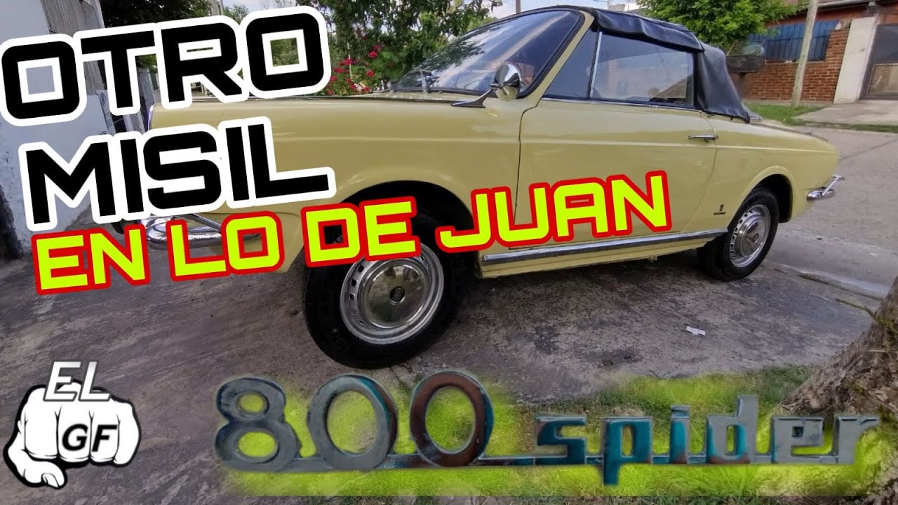 FIAT 800 SPIDER PREPARADO  