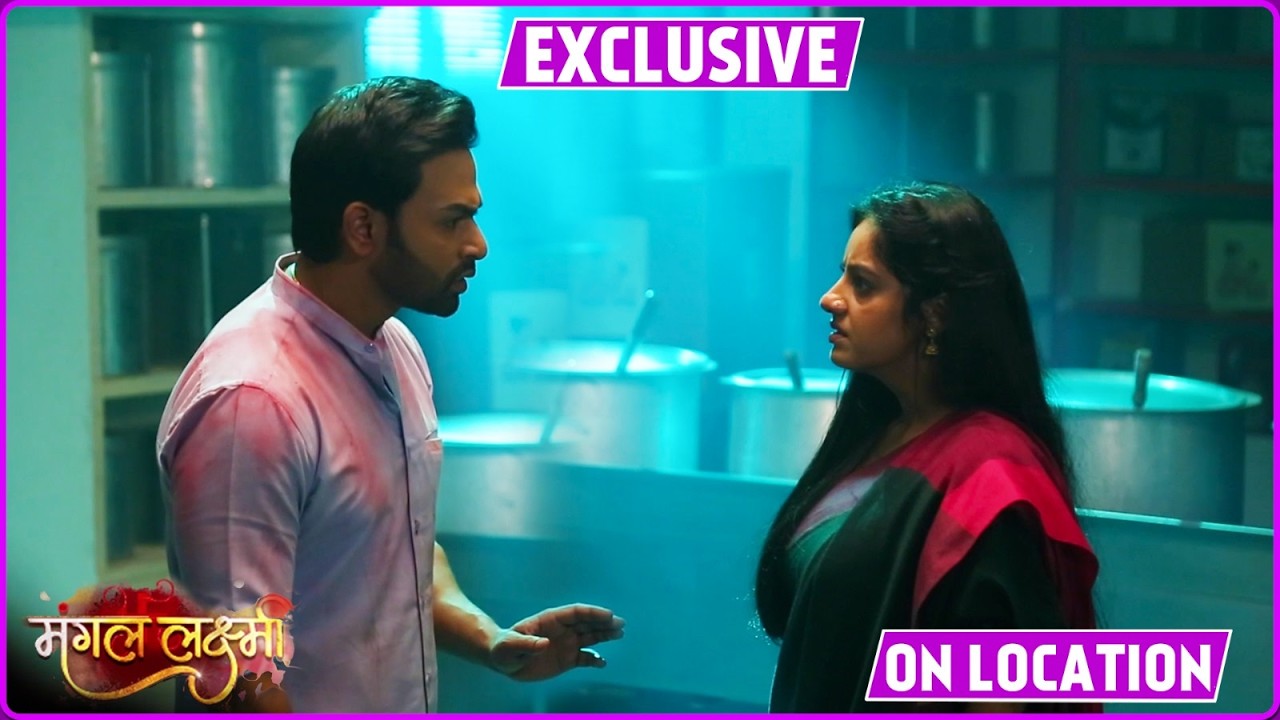 Mangal Lakshmi Serial On Location: Adit Ko Ghar Le Jaane Ki Mangal Ne Di Dhamki, Adit Nikla Drapok