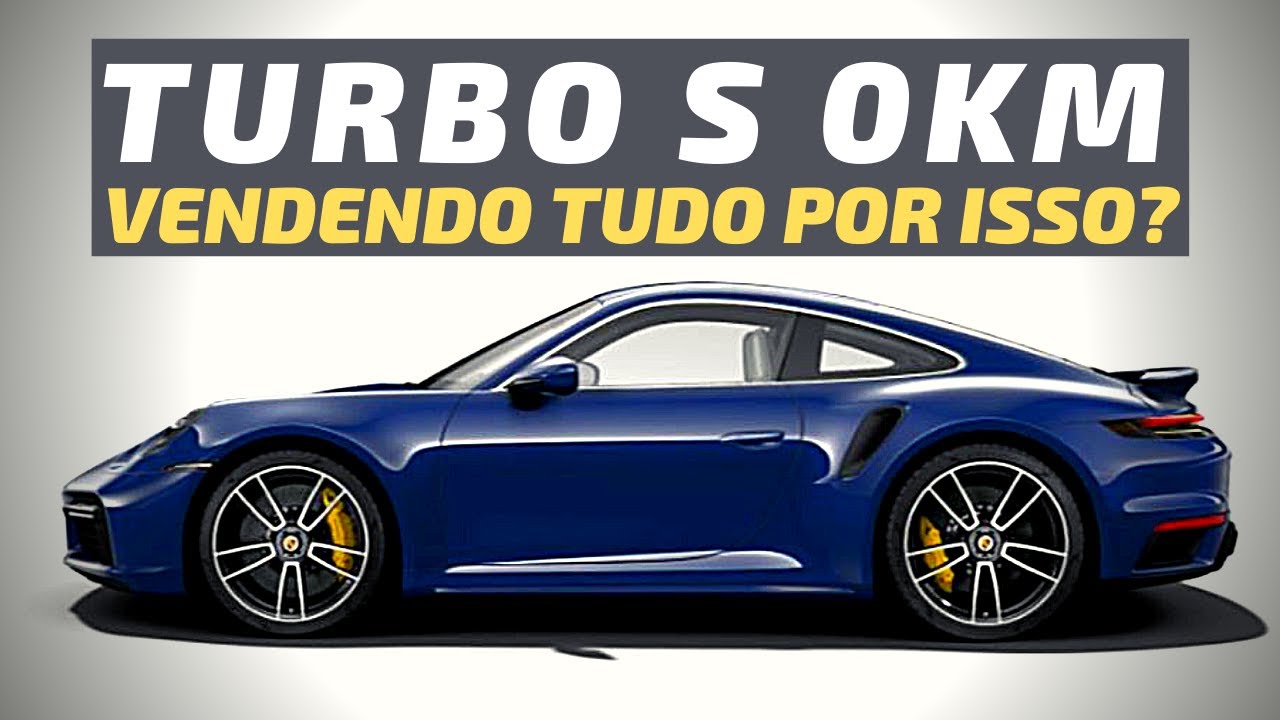MEU PORSCHE 911 TURBO S 0KM