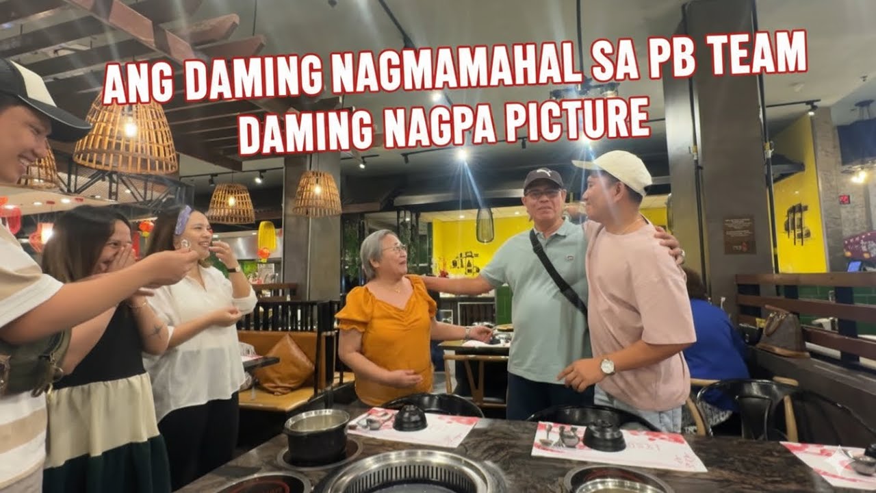 ANG DAMING NAGMAMAHAL SA PB TEAM, ANG DAMING NAGPA PICTURE SA MALL