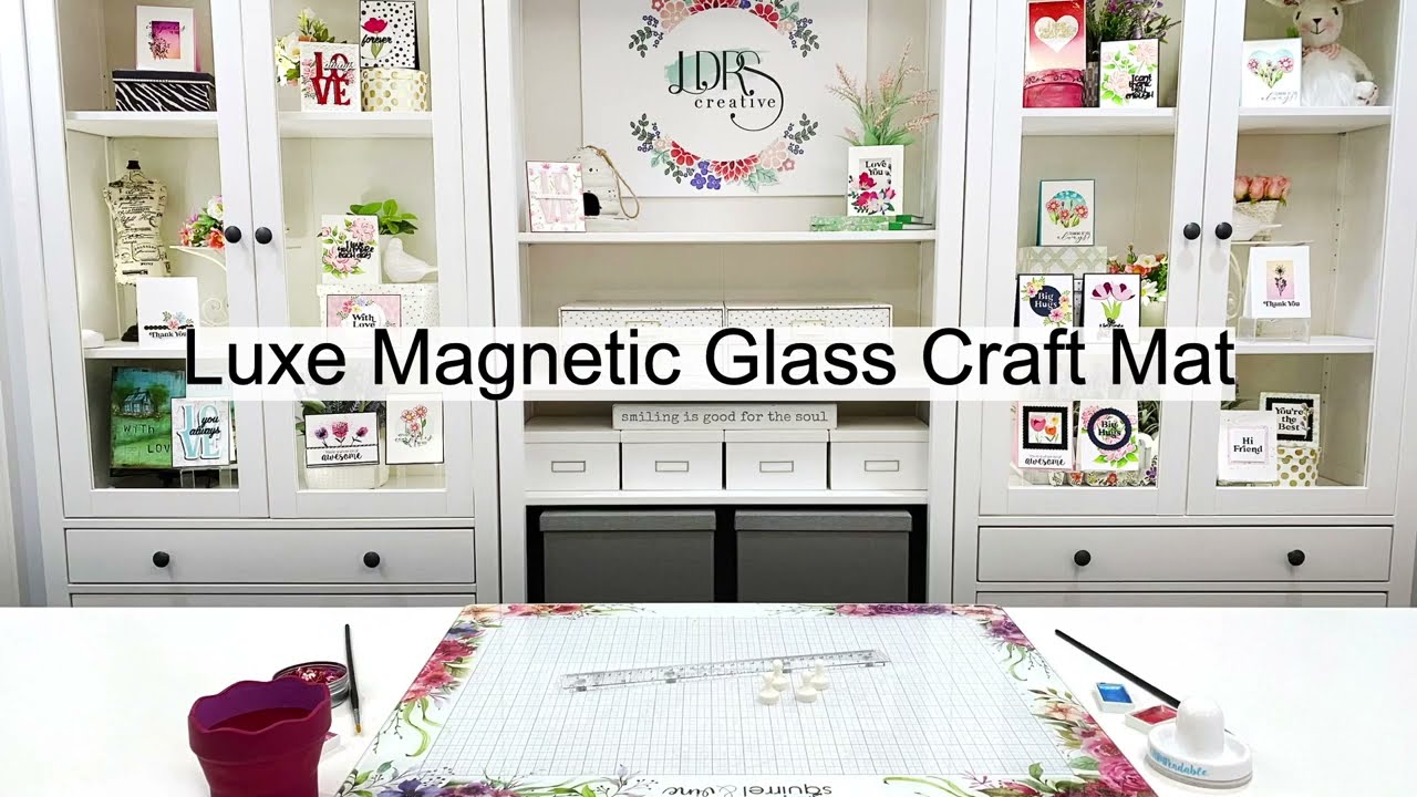 Luxe Magnetic Glass Craft Mat Bundle