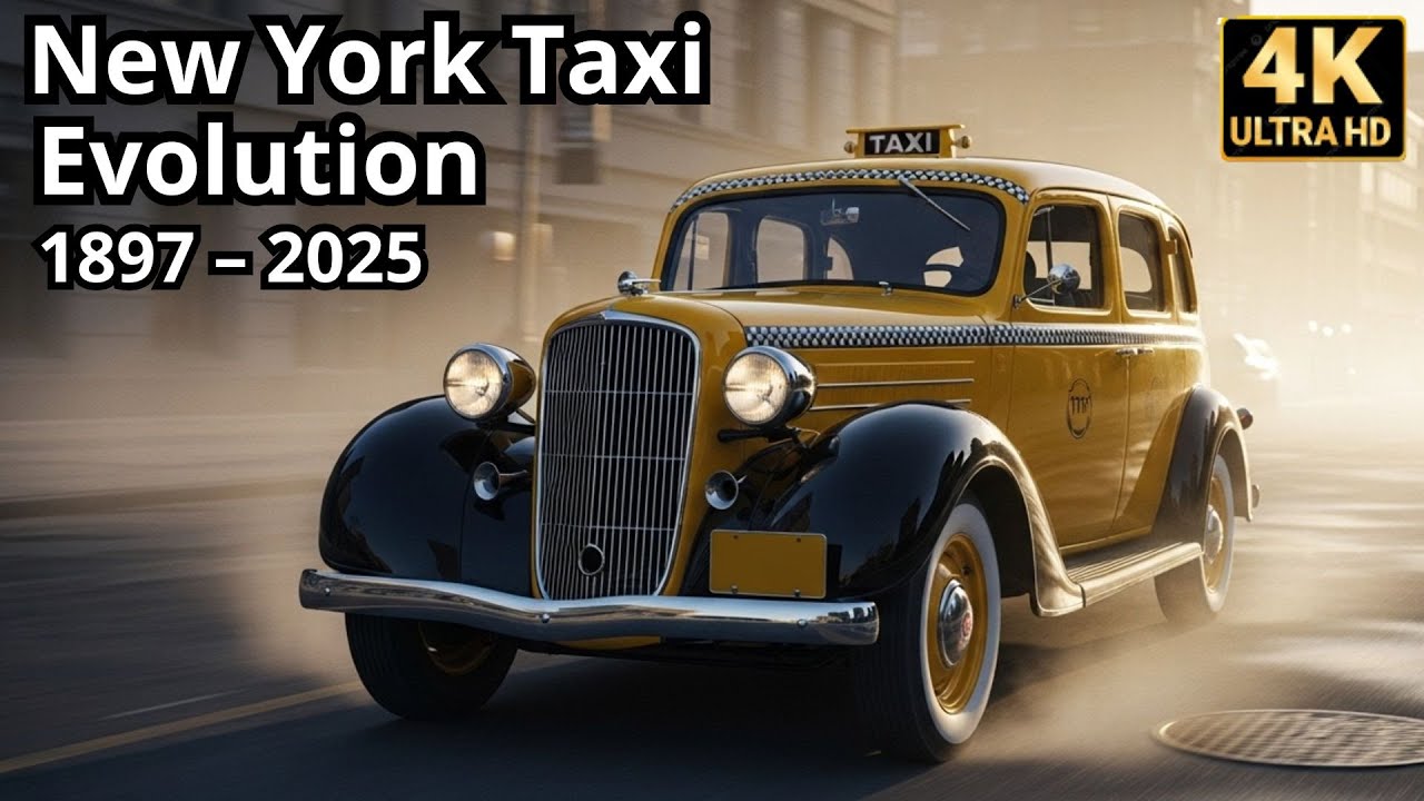 128 Years of New York Taxi Evolution &mdash; from 1897 to 2025 🚕