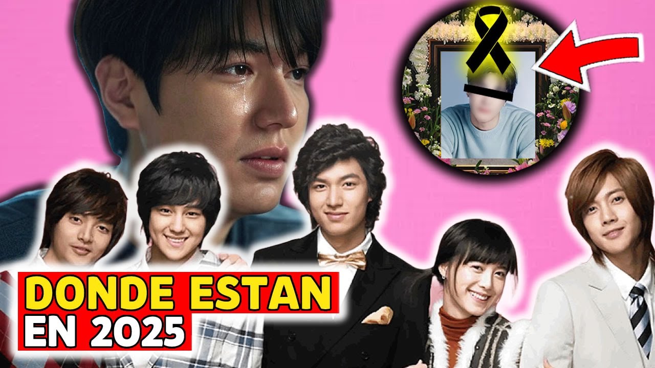 En 2025: &iquest;Qu&eacute; pas&oacute; con los ACTORES COREANOS de BOYS OVER FLOWERS? &iexcl;Te vas a sorprender!