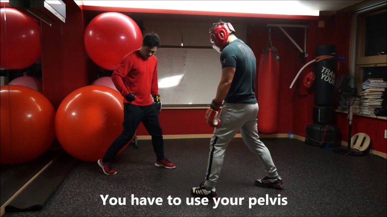 Speed Jab Lesson - Use your pelvis(DK Yoo)