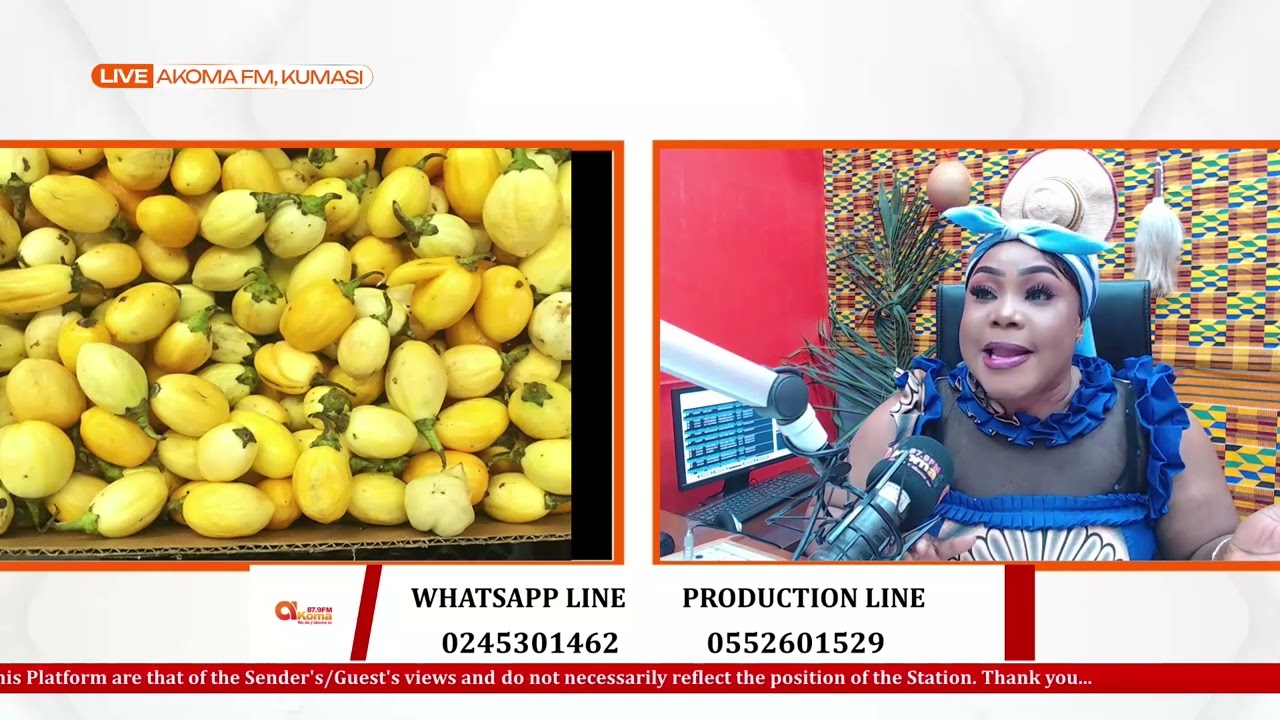 The AkomaMuNsem team encourages Ghanaians to start eating our traditional dishes to gain more energy