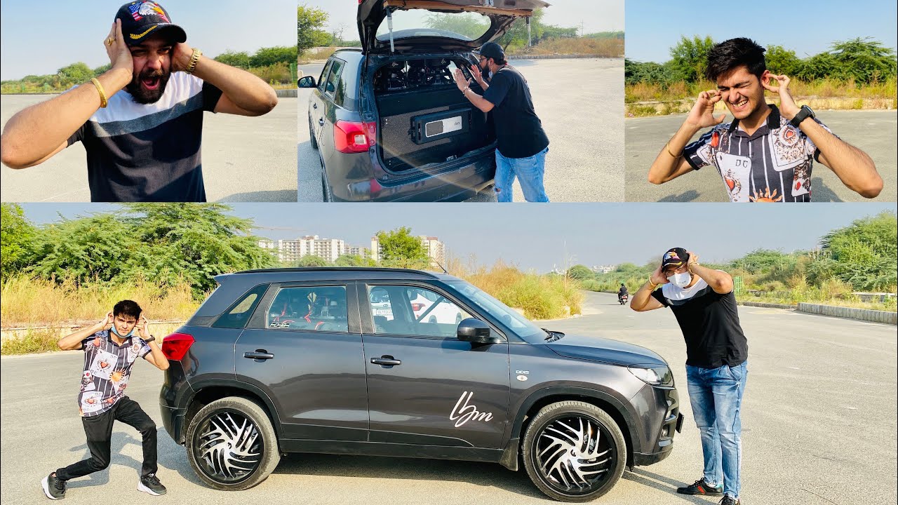 Loudest Maruti Brezza In India | 20 Inches Alloy Wheels On Brezza | Only 1 In India *Shauk*