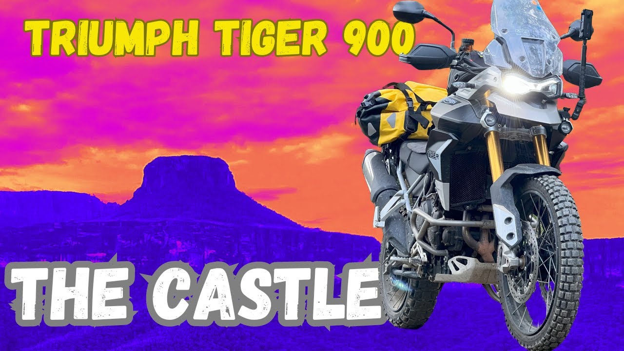 Triumph Tiger 900 and the Castle