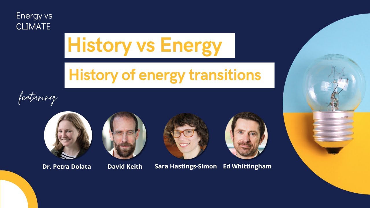 History vs Energy: The History of energy transitions with Dr. Petra Dolata