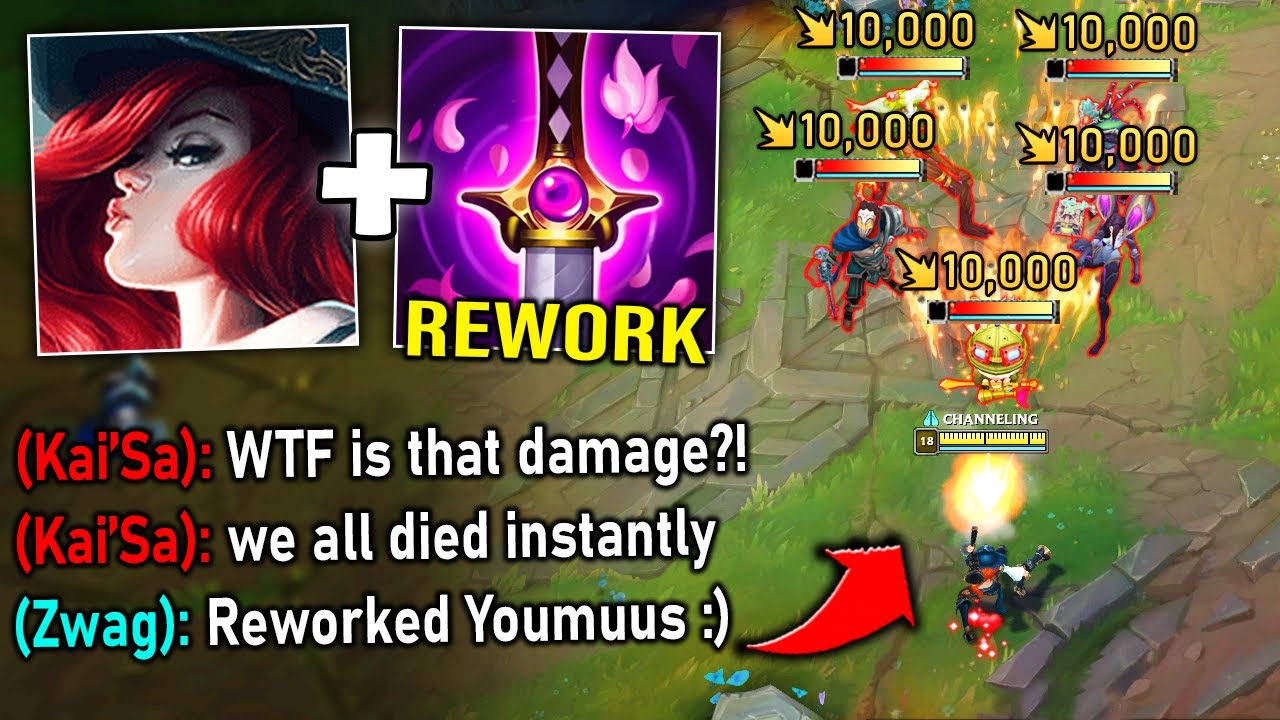 Reworked Youmuu's Ghostblade just BROKE Miss Fortune (10,000 DAMAGE ULTS)