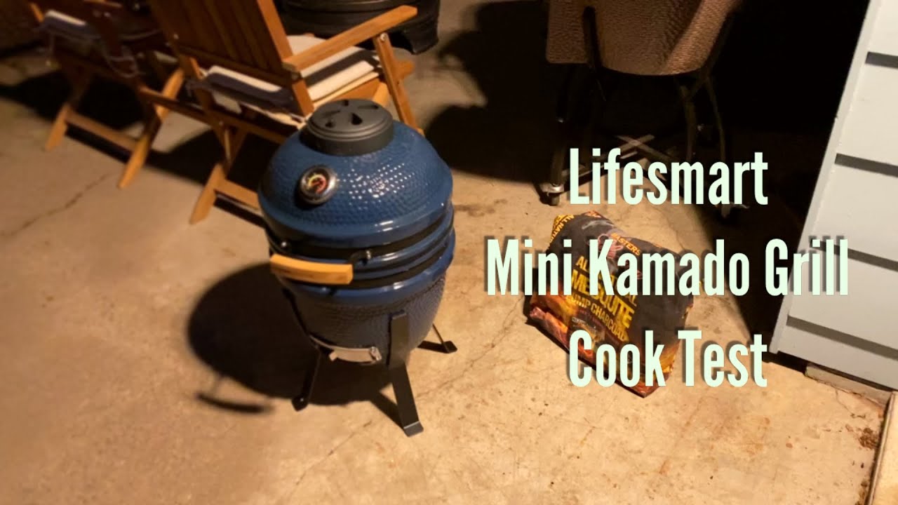 Lifesmart 15-inch Mini Kamado Test Cook