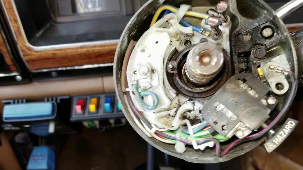 1980's Ford Blinker Assembly and Ignition Tumbler Replacement