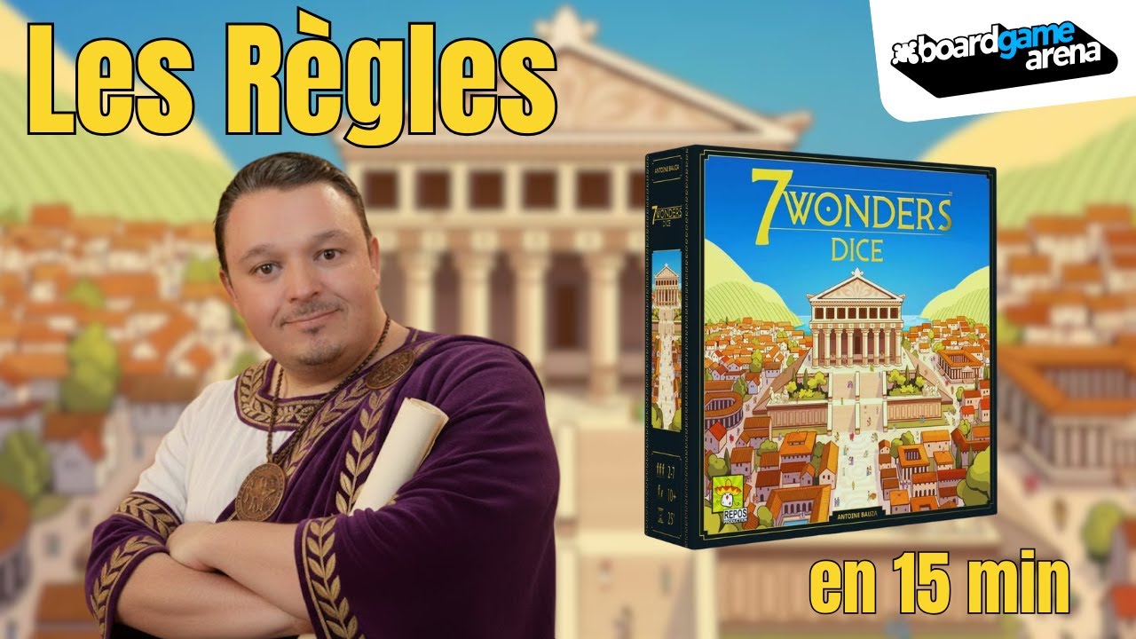 7 wonders dice : les règles version BGA