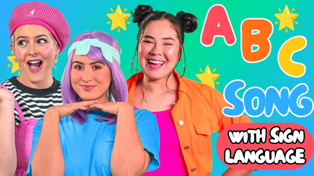ABC Song with Sign Language | Nursery Rhymes and Kids Songs (Educational Videos for Kids & Babies)