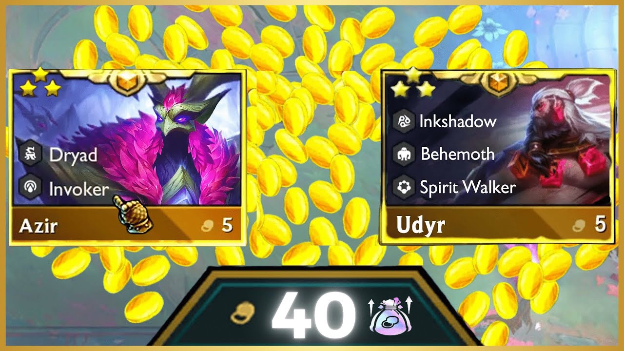 OYUNA 40 GOLD BAŞLARSAM AZİR & UDYR &Uuml;&Ccedil;LERİM! | SET 11 | OVERRATED TFT