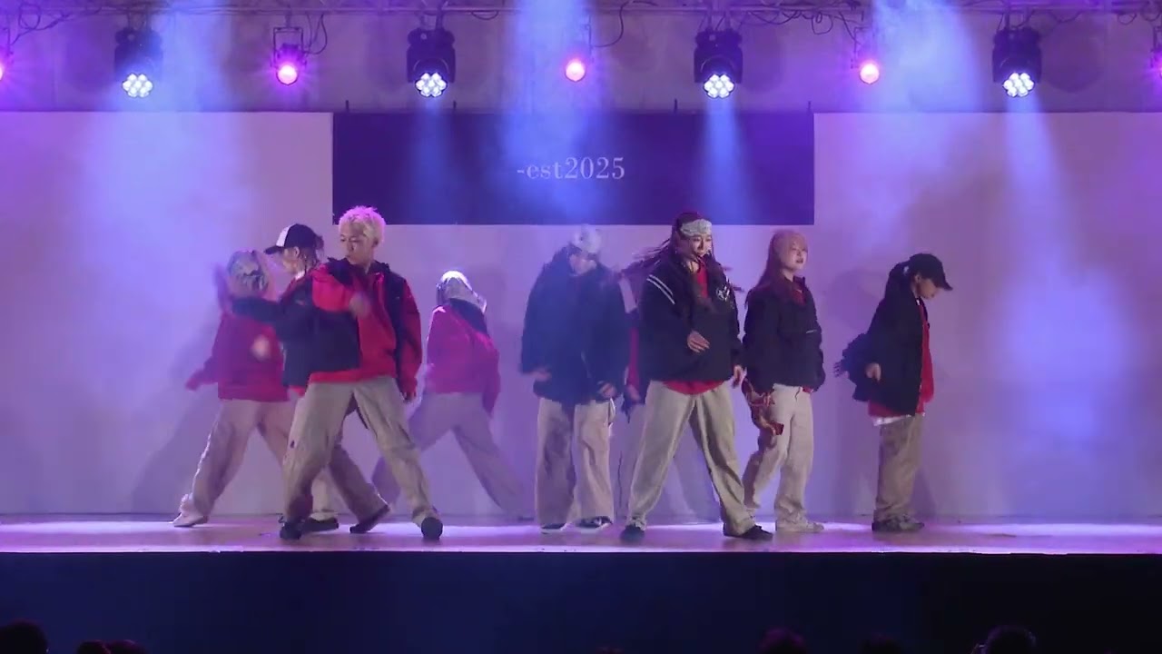 【hiphop】dance crew es -est2025 ステージ公演