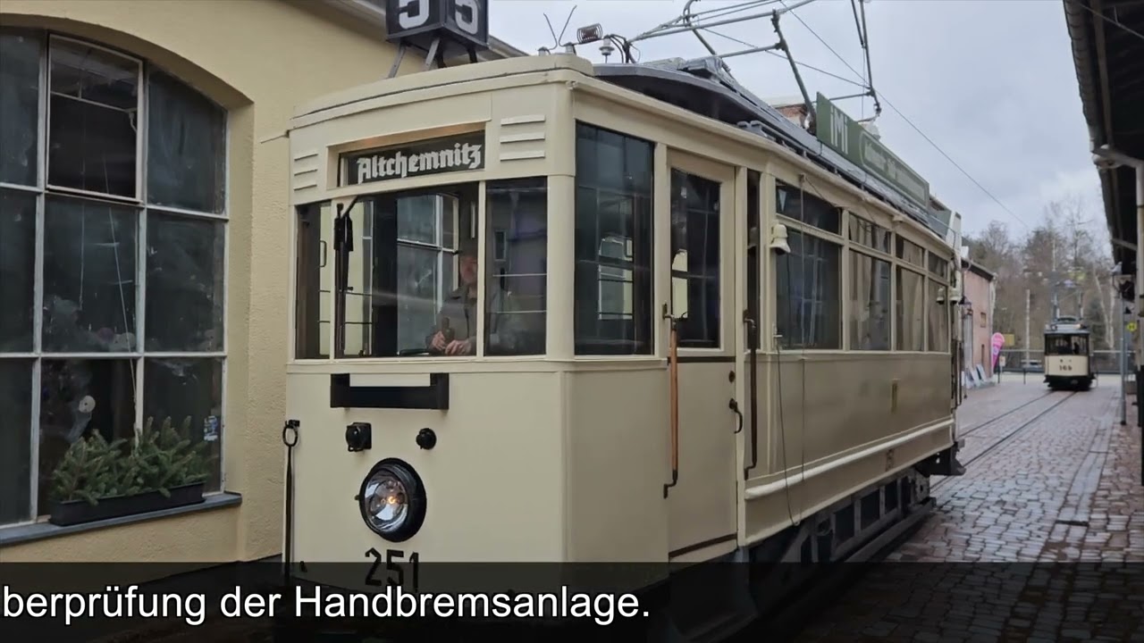 Testfahrt vom Schmalspurtriebwagen 251