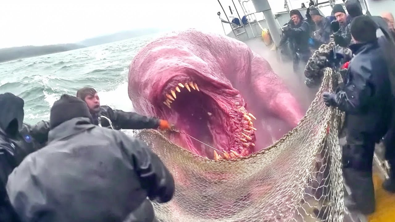 Balık&ccedil;ılar Kimsenin G&ouml;rmemesi Gereken Şeyi Yakaladı