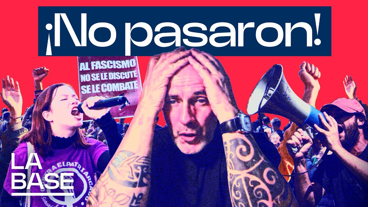 La Base 5x71 | Desokupa, derrotados por una multitud antifascista