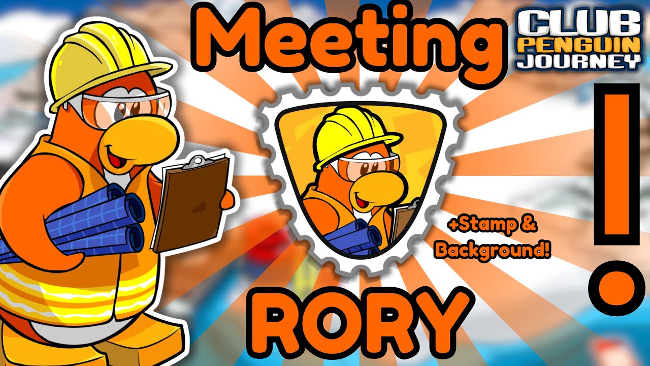 Meeting Rory On Club Penguin Journey!