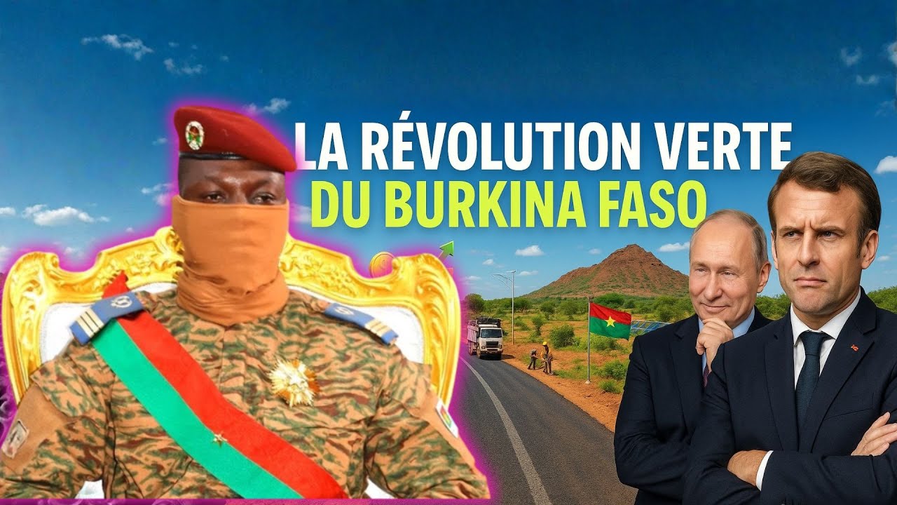 Ibrahim Traoré choque le monde avec son modèle de routes écologiques au Burkina Faso!
