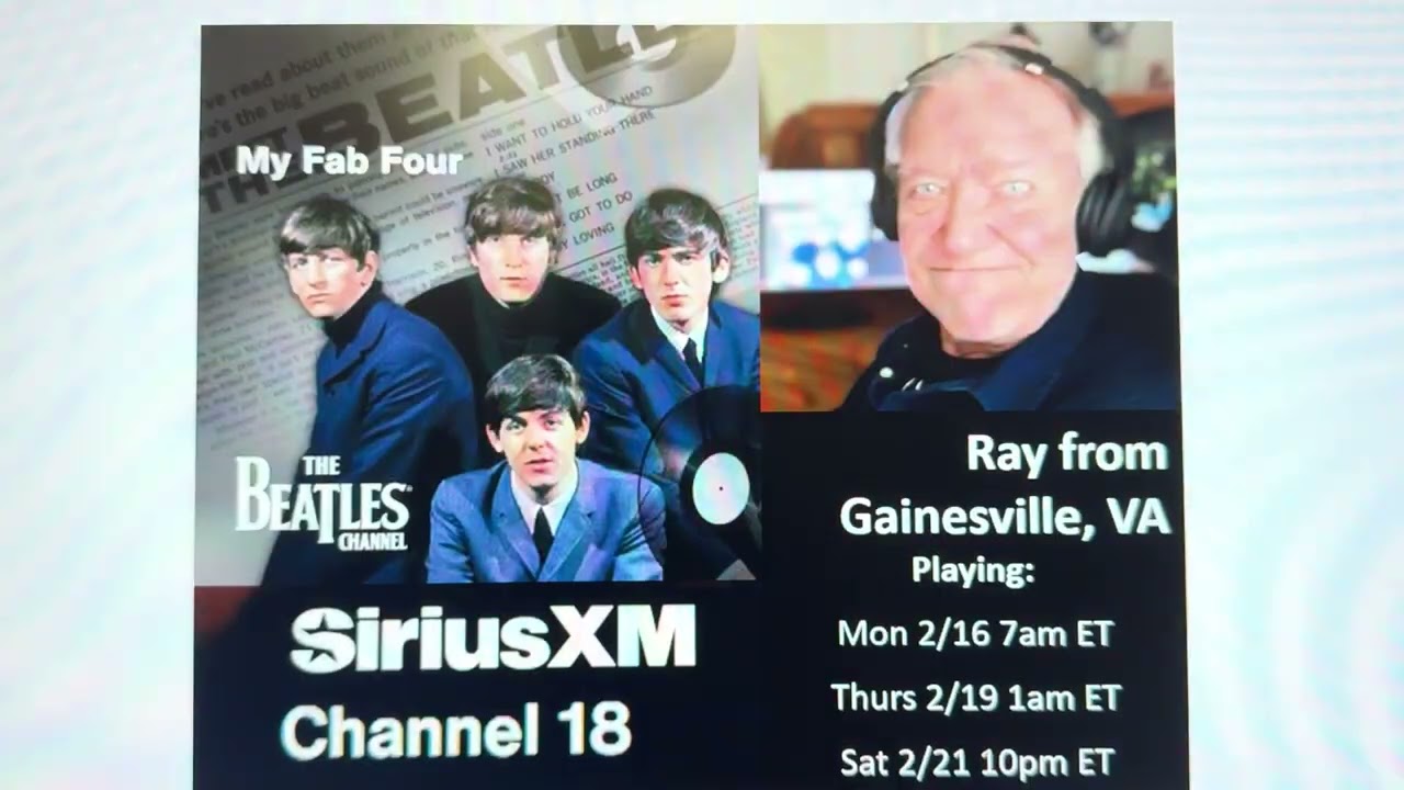 Ray’s Fab Four on SiriusXM