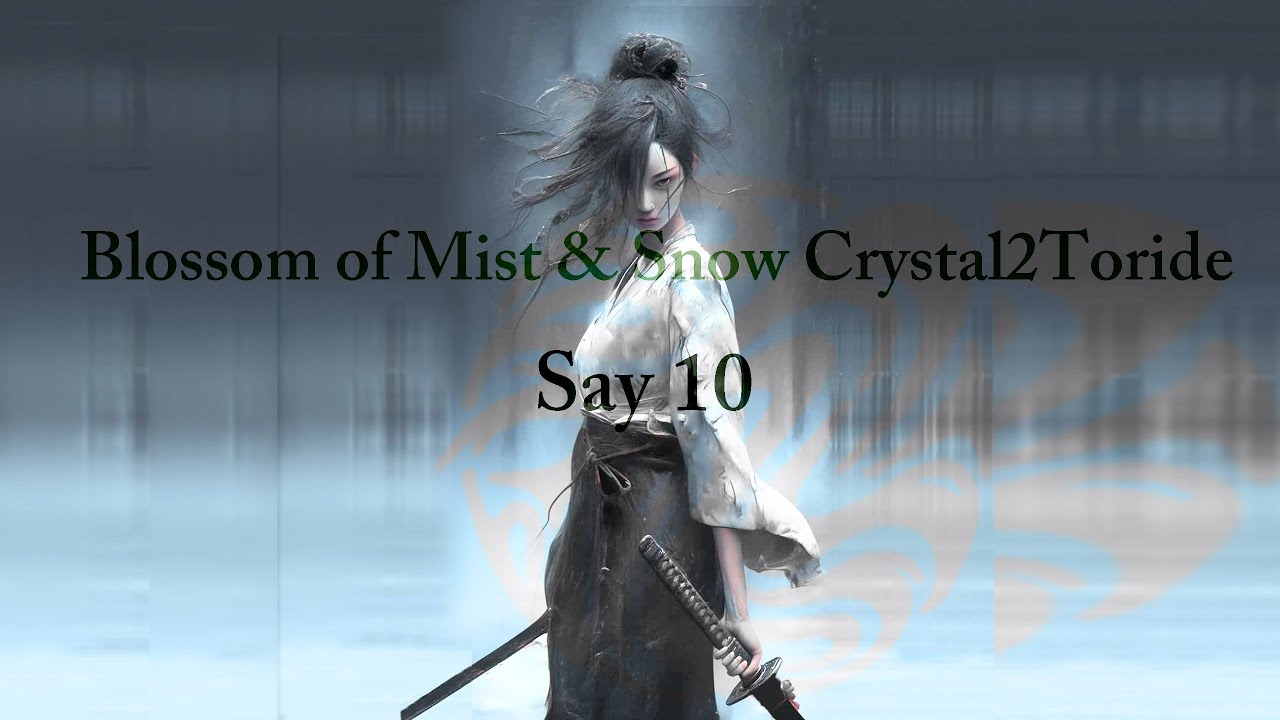 Blossom of Mist&Snow Crystal by #Say10 #industrialtechno  #hardtechno  #hardstyle  #shokorasputin