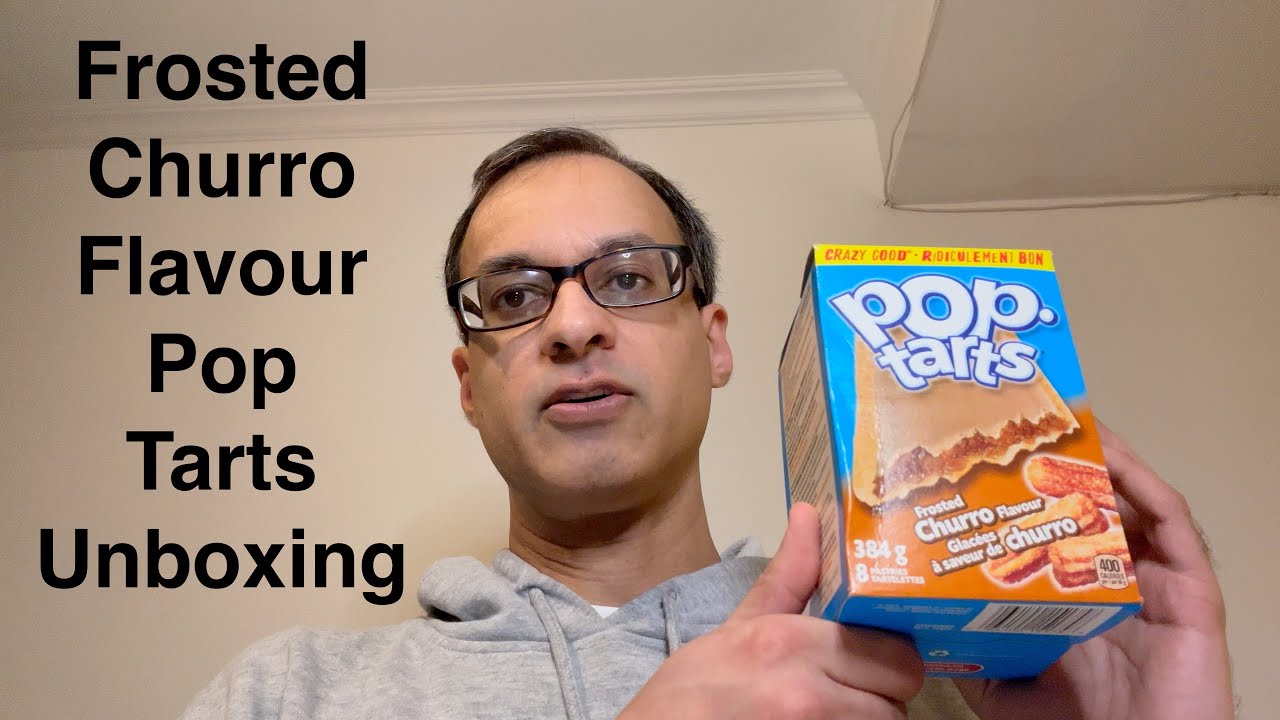 Frosted Churro Flavoured Pop Tarts Unboxing