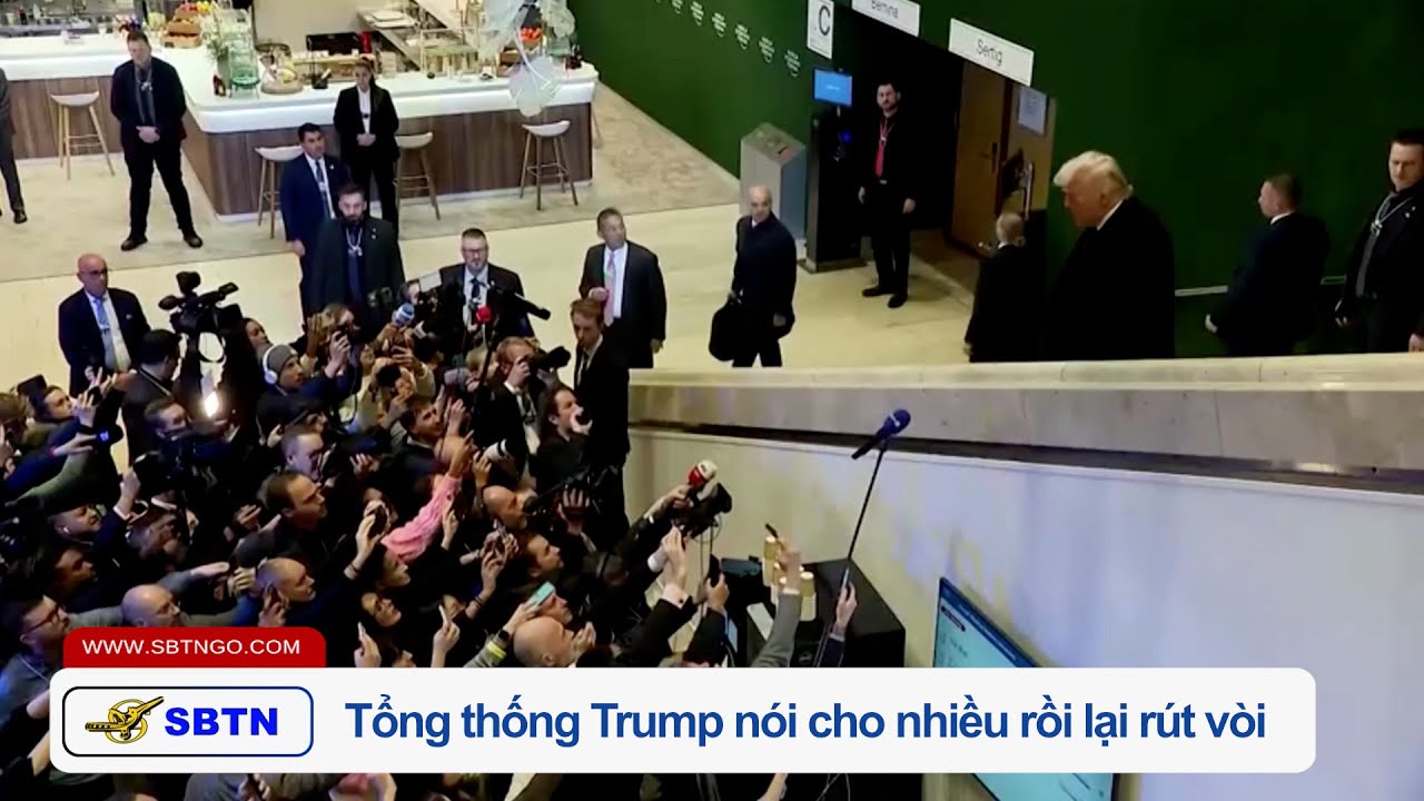 Tổng thống Trump nói cho nhiều rồi lại rút vòi