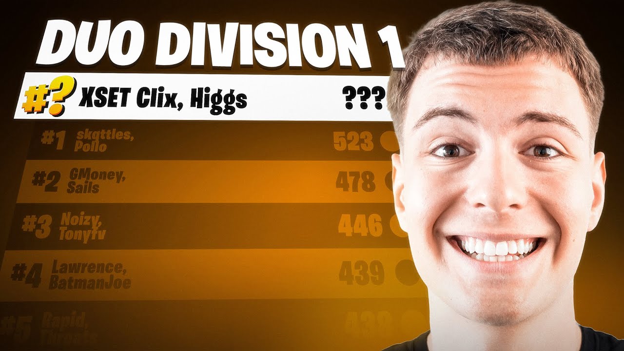 Clix Duo Division 1 Cash Cup 🏆 | 10/24