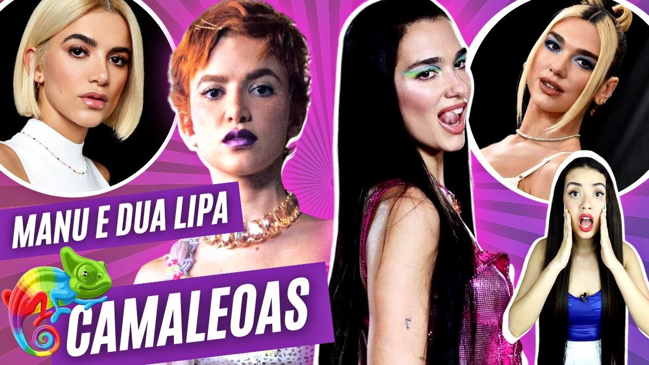 DESASTRES CAPILARES DE MANU GAVASSI E DUA LIPA: VEJA TODA EVOLUÇÃO! 😱✨