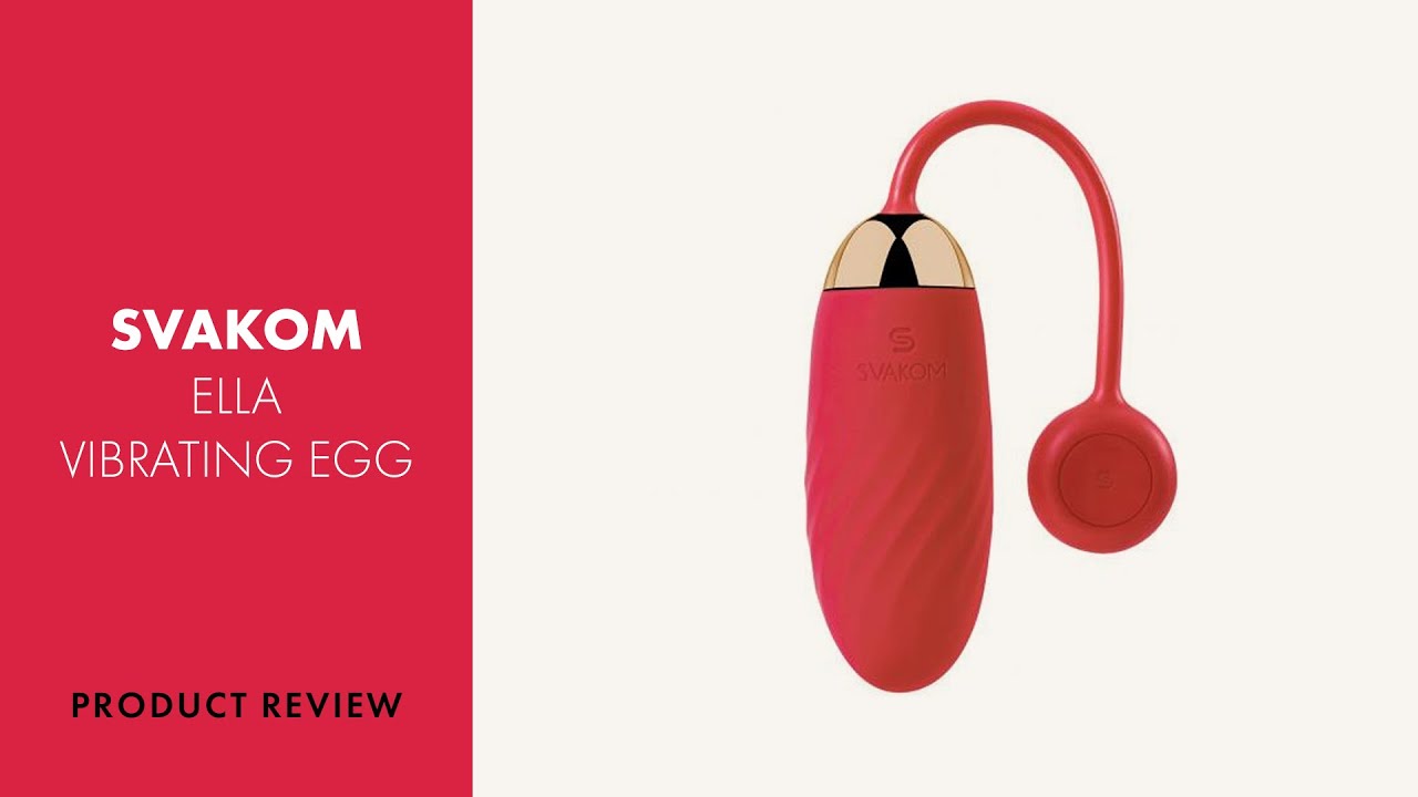 SVAKOM Ella App Controlled Vibrating Egg Review | PABO