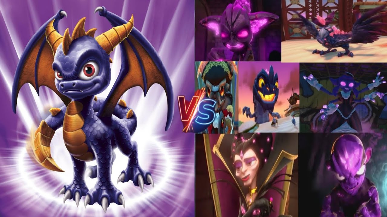 Skylanders Swap Force: Spyro VS All Bosses