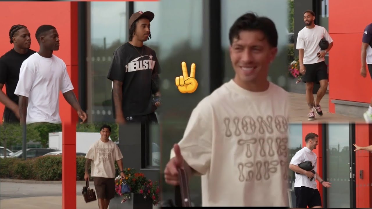 Perfect 👏,  Lisandro Martinez FINALLY back at Carrington for Manchester United training