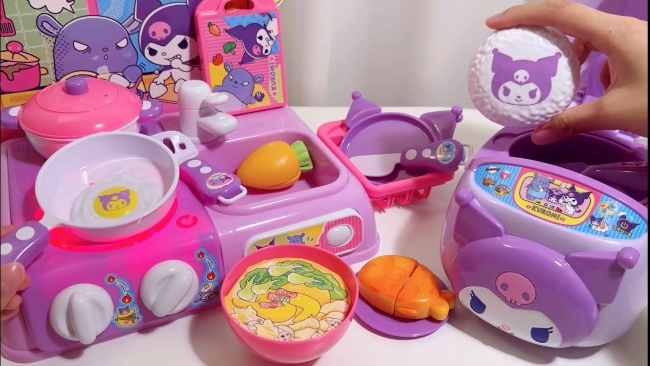 [💸toy asmr💸] Sanrio Kuromi Cooking toy Playset🍳