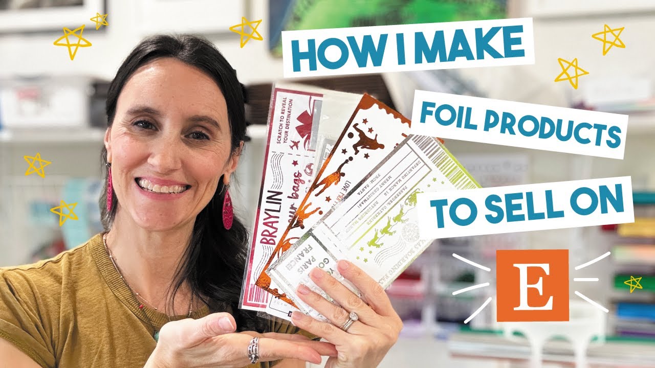 Minc Foil Machine Tutorial for Beginners | How to Foil Stationery & Bookmarks