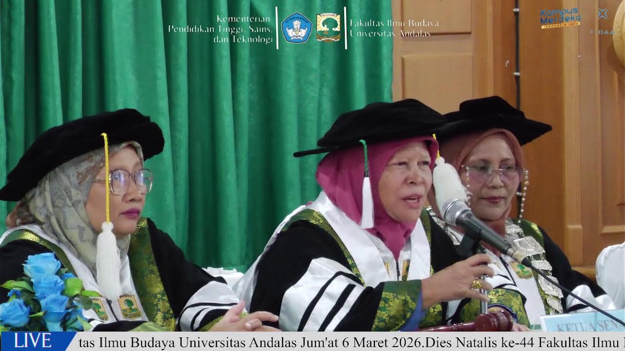 Dies Natalis ke - 44 Fakultas Ilmu Budaya Universitas Andalas