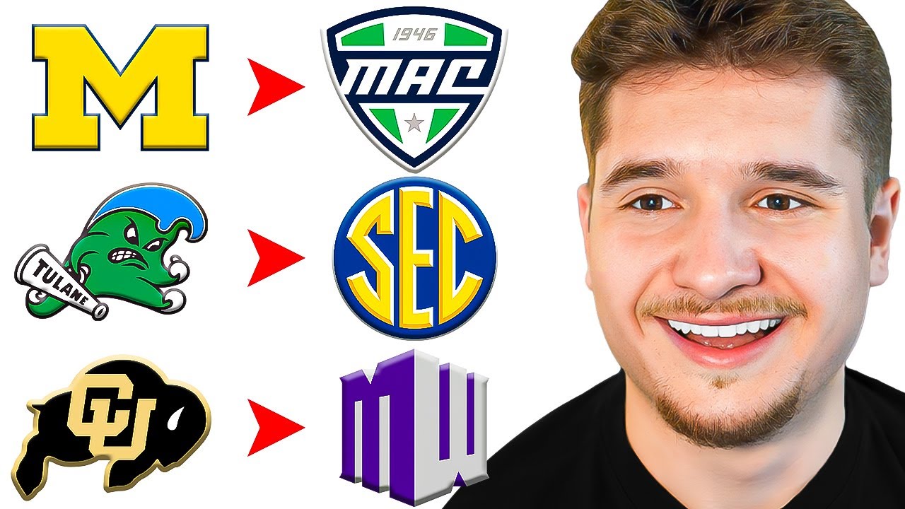 I Realigned Conferences by Location in CFB 25