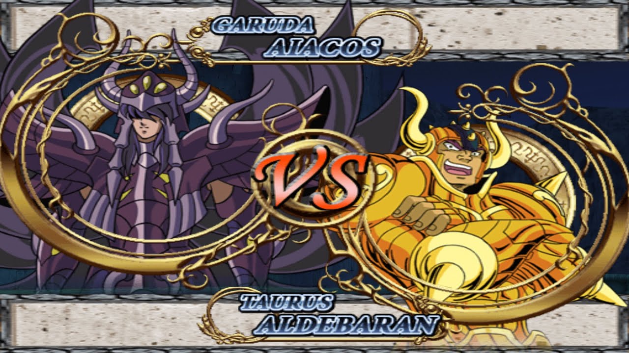 Garuda Aiacos vs Taurus Aldebaran - Saint Seiya: The Hades
