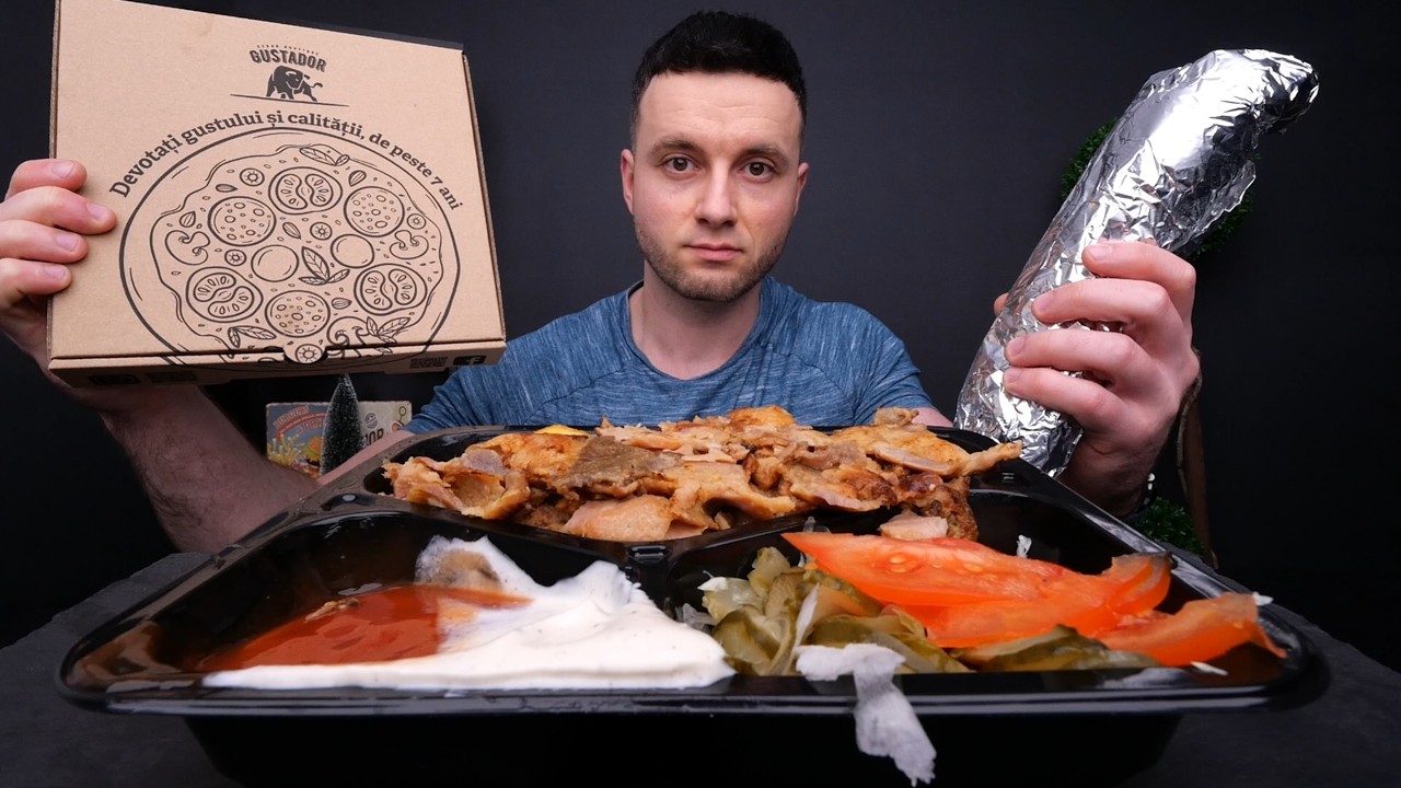 Review sincer Gustador Cluj: 2 Shaorme + Pizza Nutella sub 100 LEI! Am mancat tot… Merita?