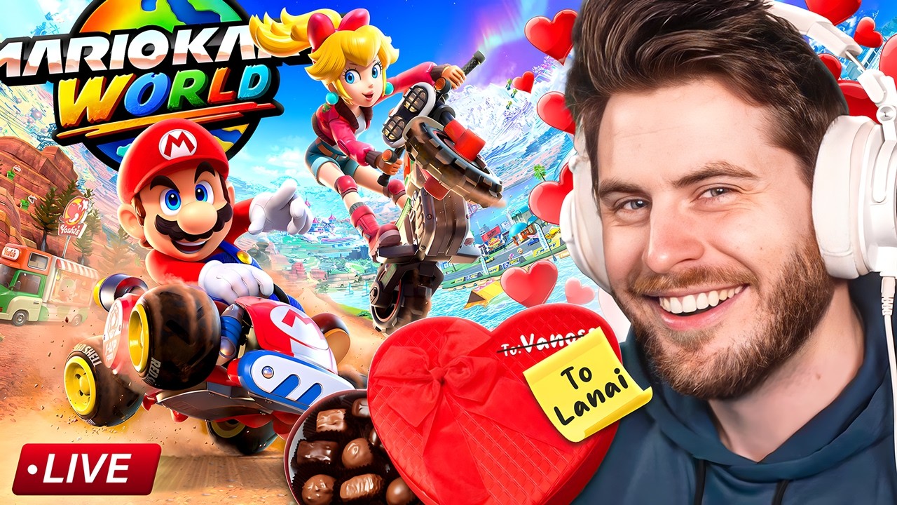 🔴 VALENTINES DAY MARIO KART ROMANCE 🔴