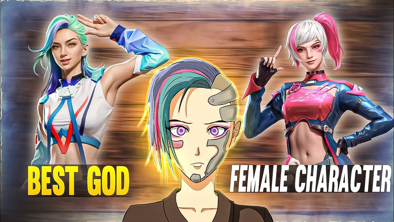 Best Female Character In Free Fire | God Character Skill In Free Fire