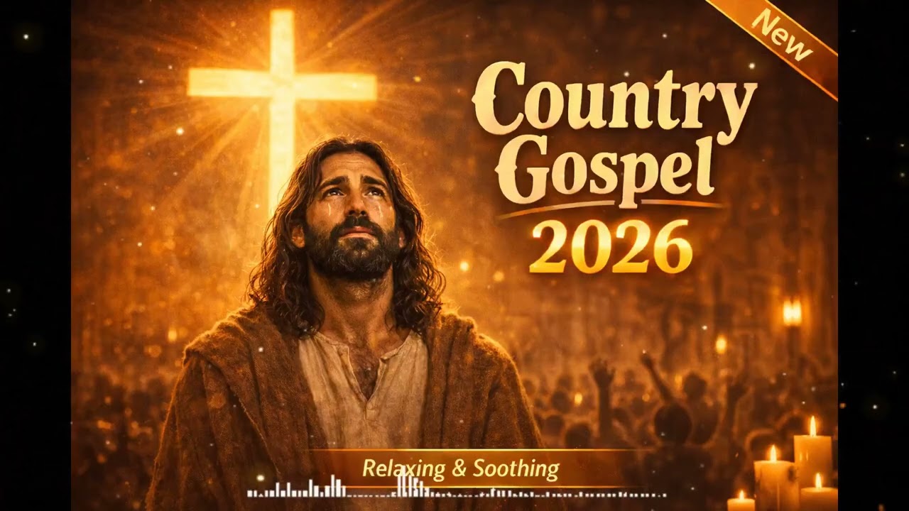 【𝑷𝑳𝑨𝒀𝑳𝑰𝑺𝑻】 Peaceful Country Gospel 2026 | 1 Hour Classic Hymns for Comfort & Rest