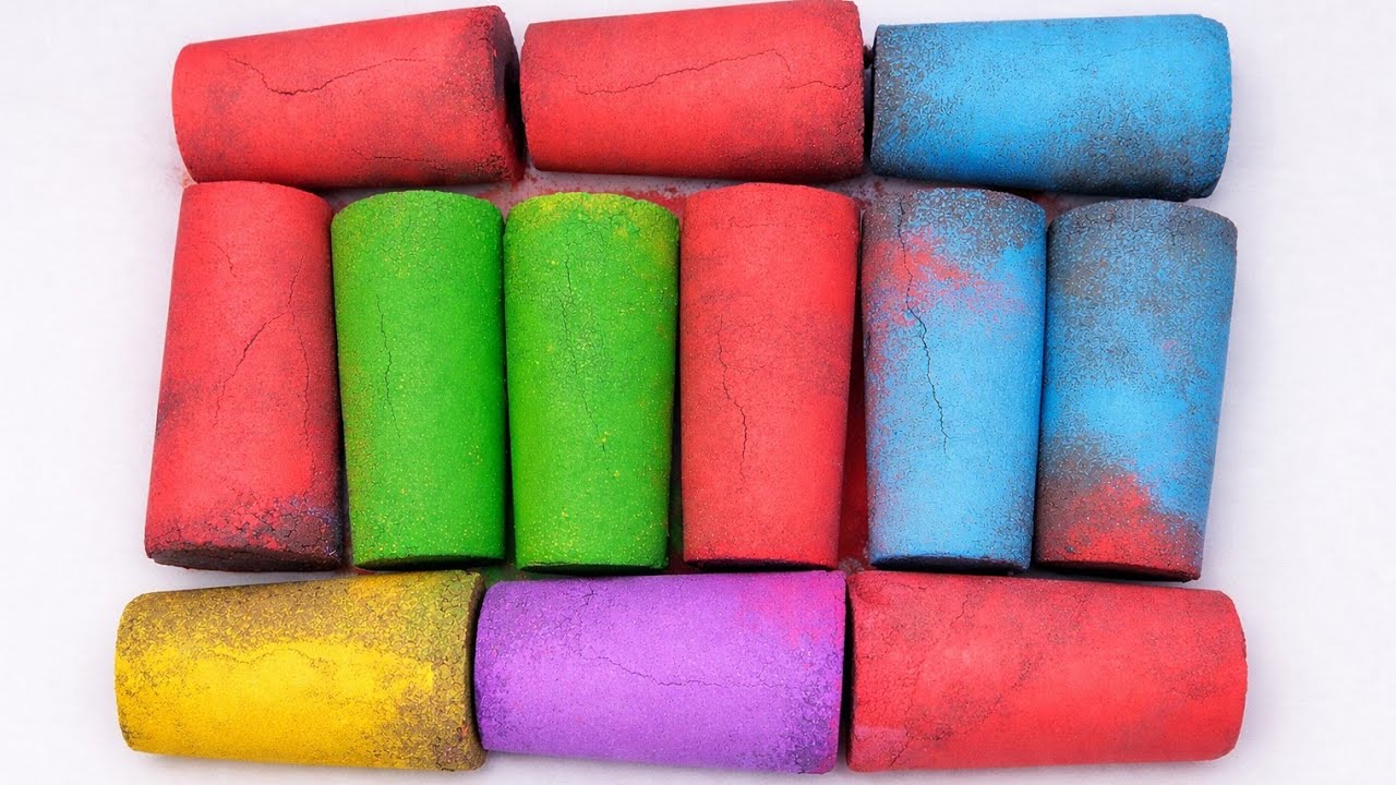  Black Baking Soda  Asmr | Asmr baking soda cursh Soft  relax | oddly satisfied Asmr Curshing 