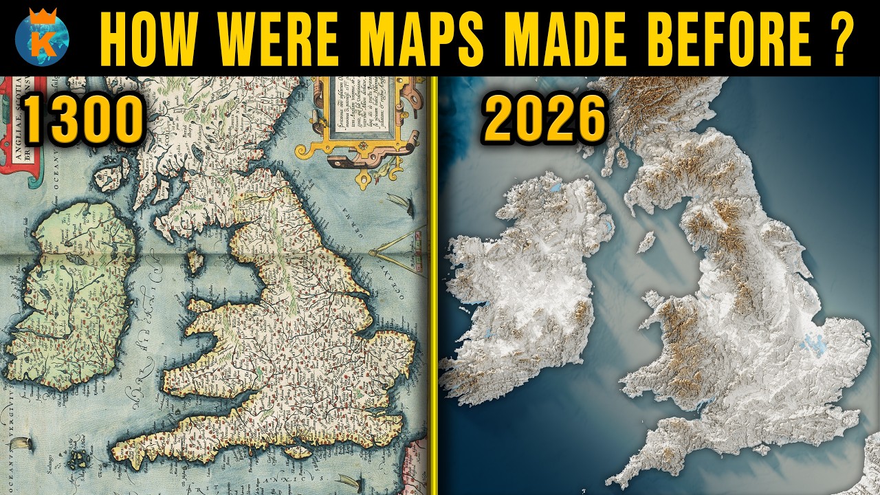 How were Maps Made Before GPS and Satellites? - Explained in 20 Minutes